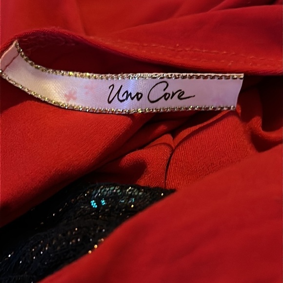 UNO Core Women’s Red Blouse Size S – Sleeveless Casual Dressy Summer Top - Picture 4 of 4